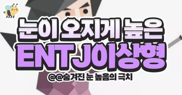 눈이 오지게 높은 ENTJ이상형