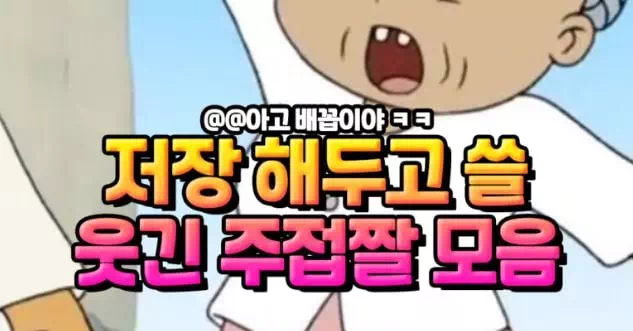 저장해두고 쓸 웃긴 주접짤 모음