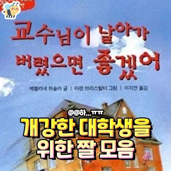 개강한 대학생을 위한 짤 모음