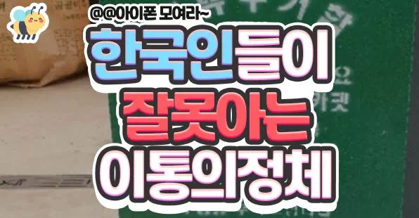 한국인들이 잘 못 알고 있는 이 통의 정체